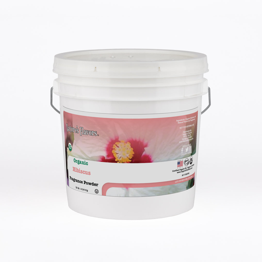 Organic Hibiscus Fragrance Powder