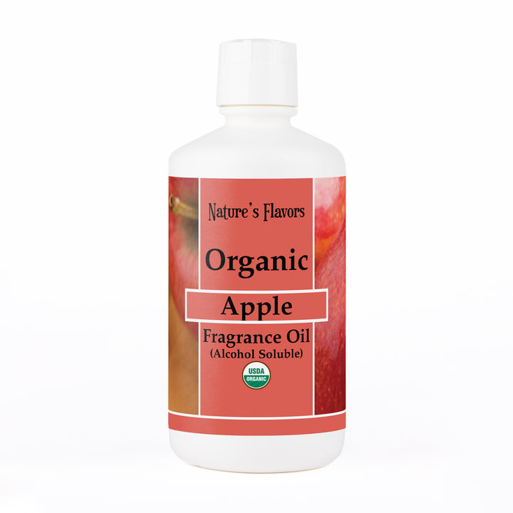 Apple Fragrance Oil (Alcohol Soluble), Organic