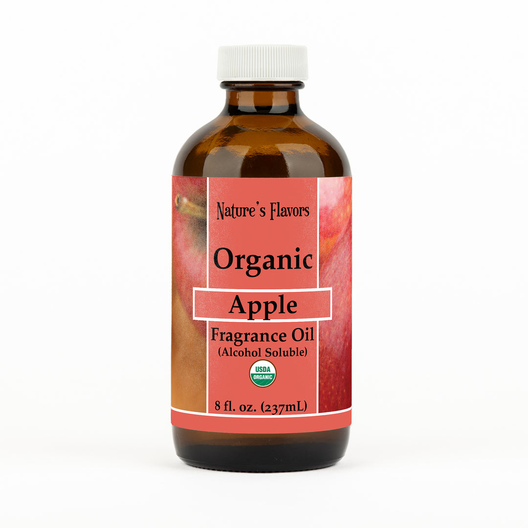 Apple Fragrance Oil (Alcohol Soluble), Organic