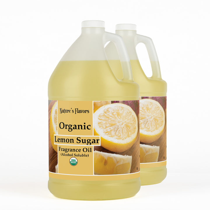 Lemon Sugar Fragrance Oil (Alcohol Soluble), Organic