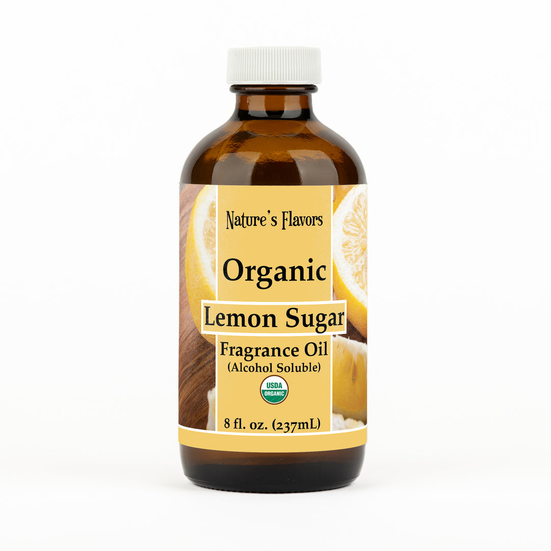 Lemon Sugar Fragrance Oil (Alcohol Soluble), Organic