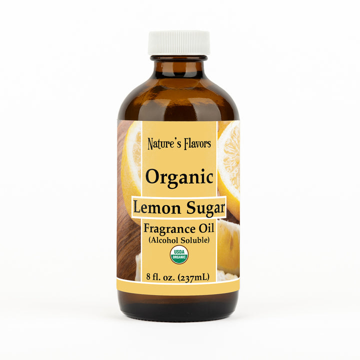 Lemon Sugar Fragrance Oil (Alcohol Soluble), Organic