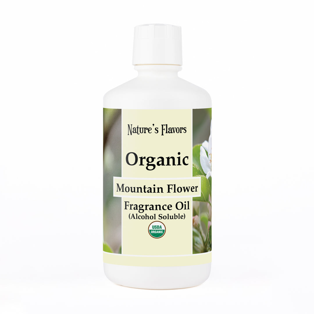 Mountain Flower Fragrance Oil (Alcohol Soluble), Organic