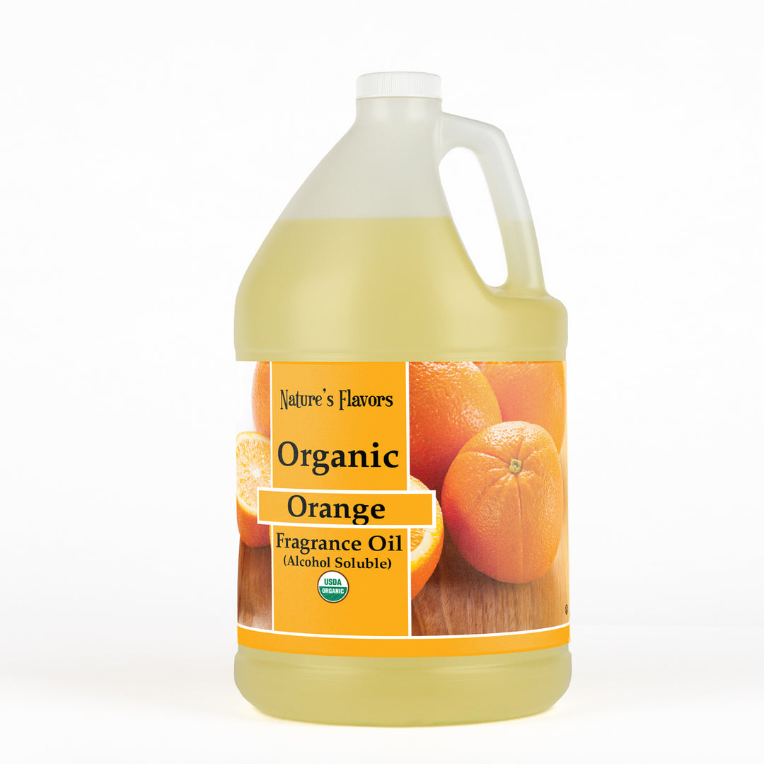 Orange Fragrance Oil (Alcohol Soluble), Organic