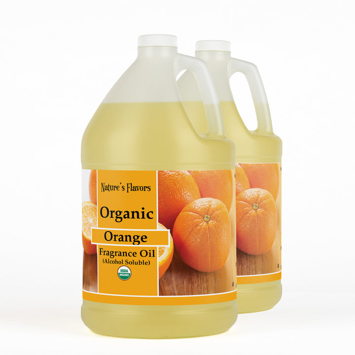 Orange Fragrance Oil (Alcohol Soluble), Organic