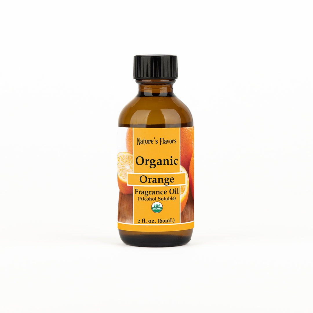Orange Fragrance Oil (Alcohol Soluble), Organic