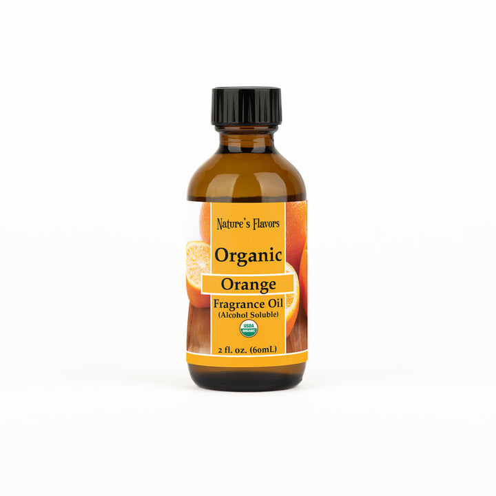 Orange Fragrance Oil (Alcohol Soluble), Organic