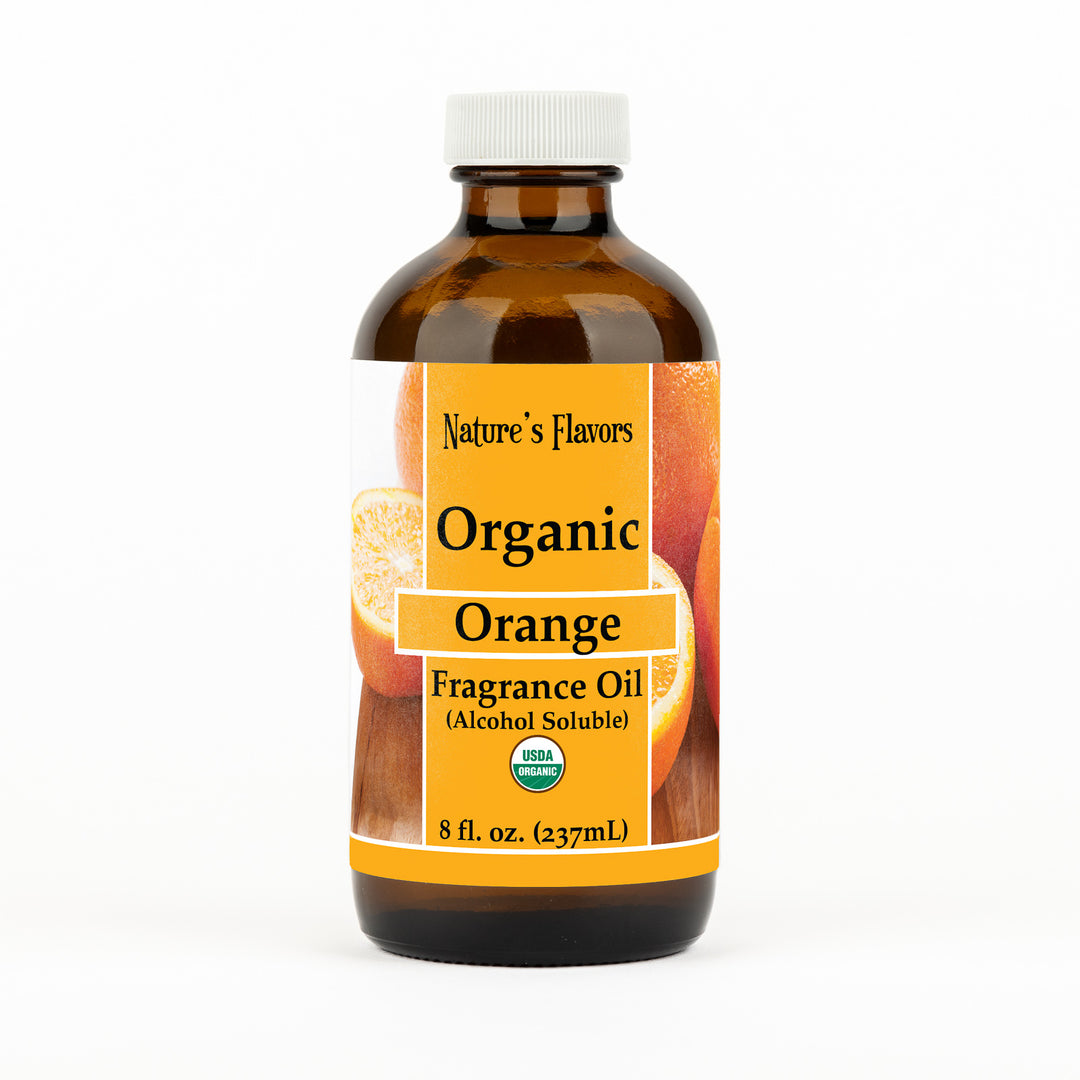 Orange Fragrance Oil (Alcohol Soluble), Organic