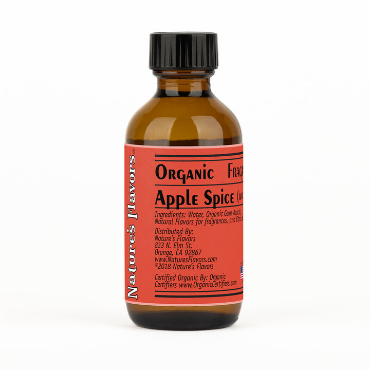 Organic Apple Spice Fragrance Emulsion with Floral Notes (Water Soluble)