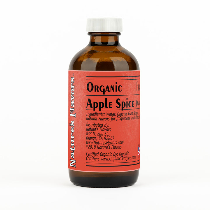 Organic Apple Spice Fragrance Emulsion with Floral Notes (Water Soluble)