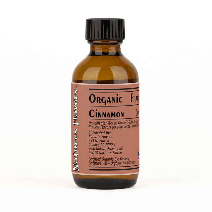 Organic Cinnamon Fragrance Emulsion with Floral Notes (Water Soluble)