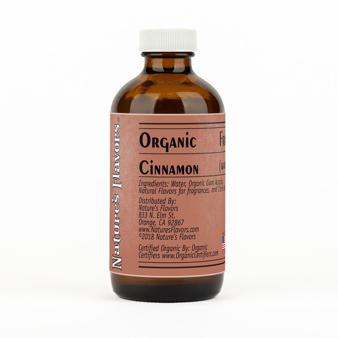 Organic Cinnamon Fragrance Emulsion with Floral Notes (Water Soluble)