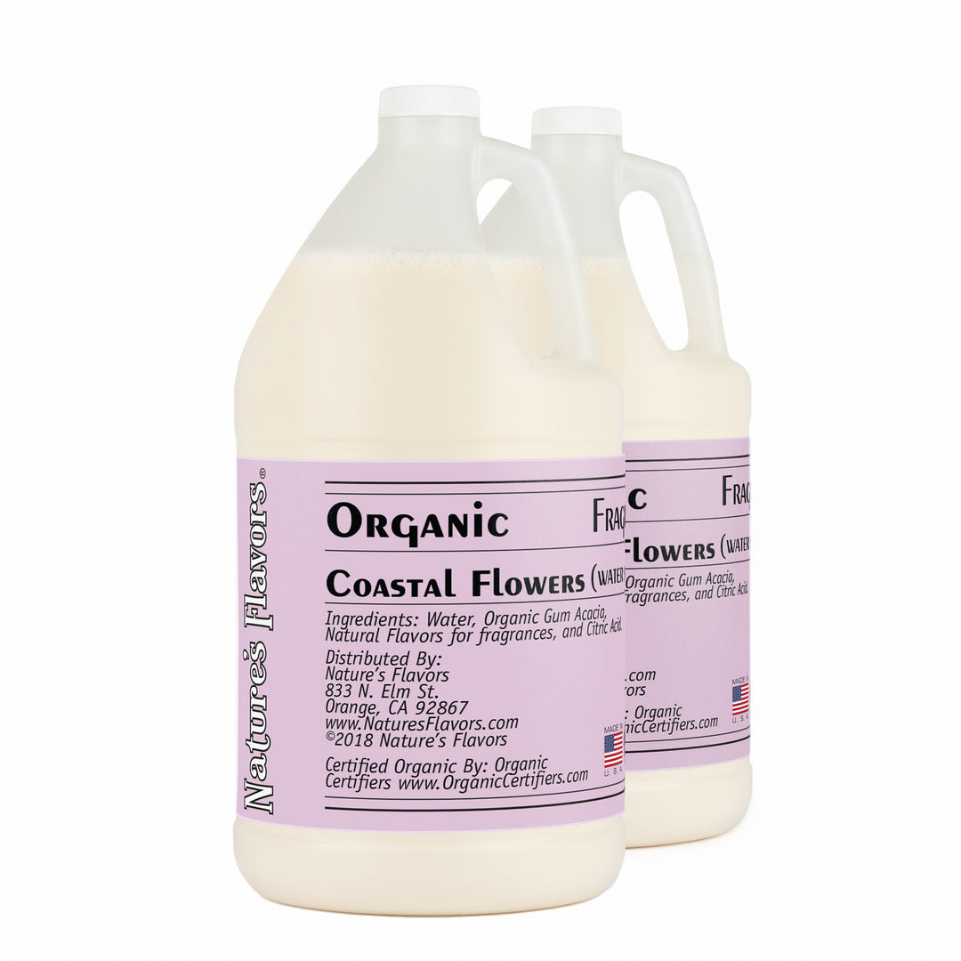 Organic Coastal Flowers Fragrance Emulsion (Water Soluble)