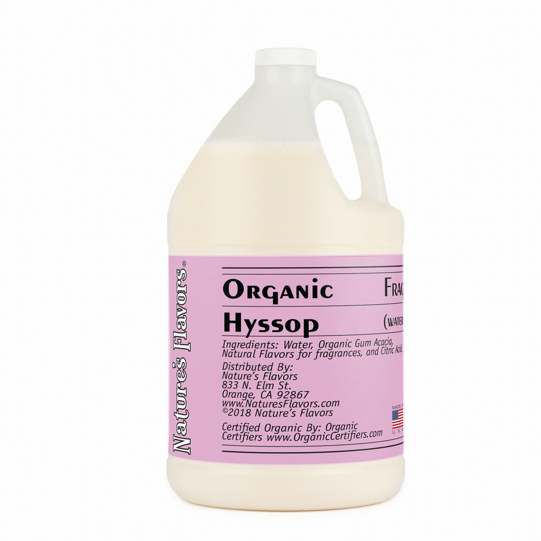 Organic Hyssop Fragrance Emulsion (Water Soluble)