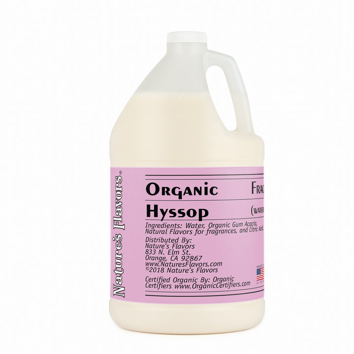 Organic Hyssop Fragrance Emulsion (Water Soluble)