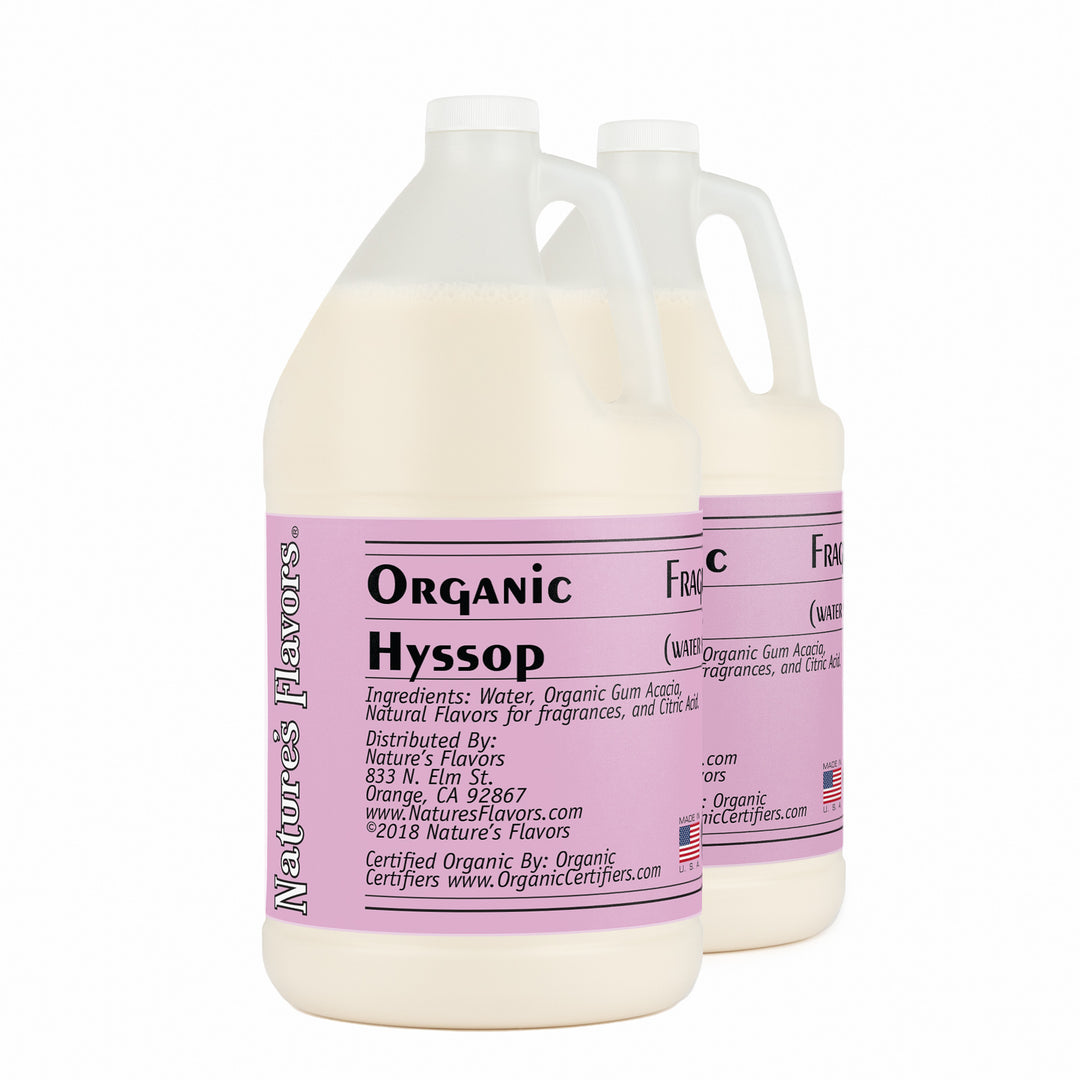 Organic Hyssop Fragrance Emulsion (Water Soluble)