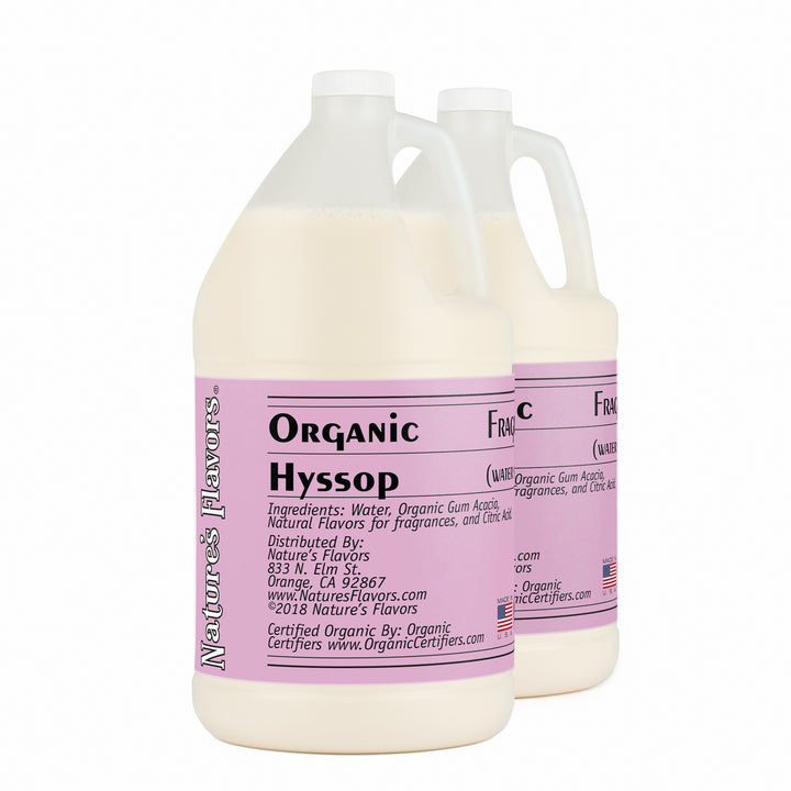 Organic Hyssop Fragrance Emulsion (Water Soluble)