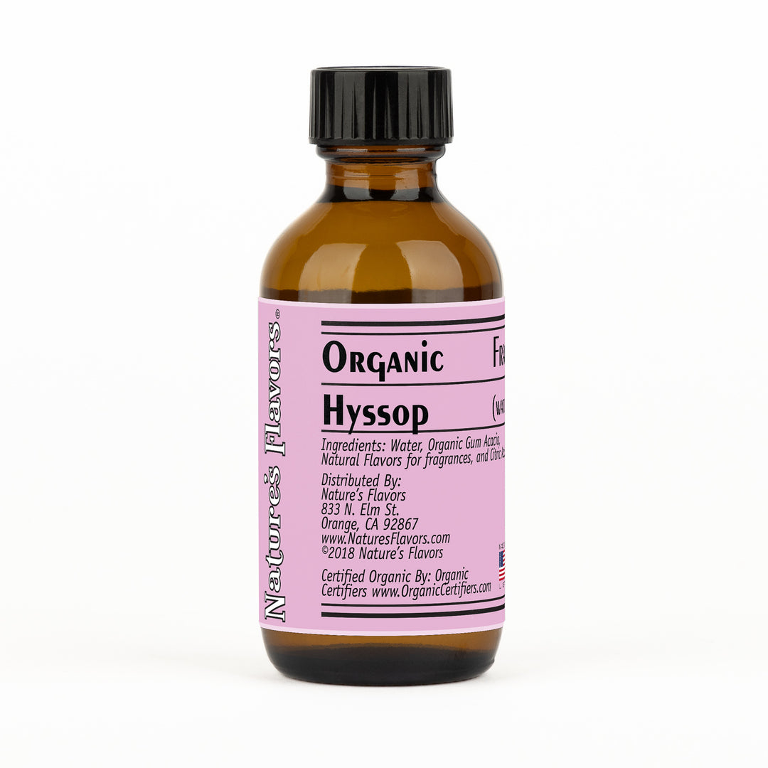 Organic Hyssop Fragrance Emulsion (Water Soluble)