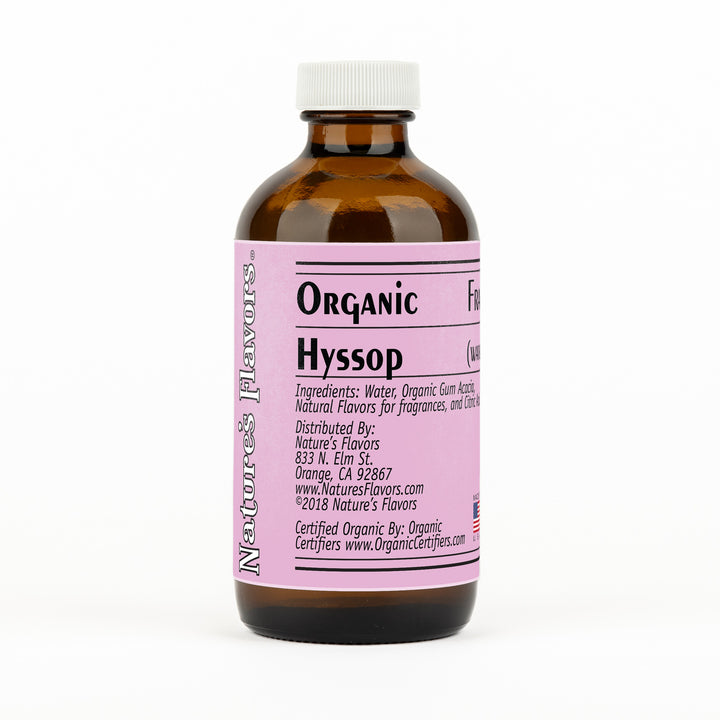 Organic Hyssop Fragrance Emulsion (Water Soluble)