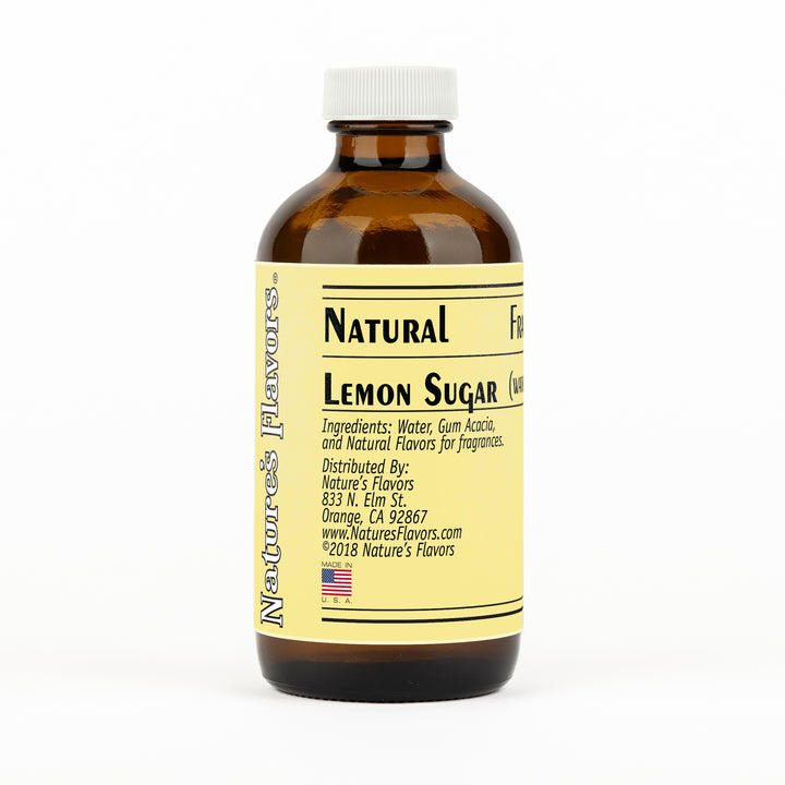Organic Lemon Sugar Fragrance Emulsion with Floral Notes (Water Soluble)