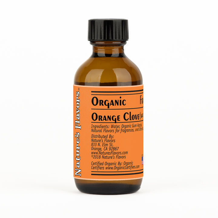 Organic Orange Clove Fragrance Emulsion (Water Soluble)