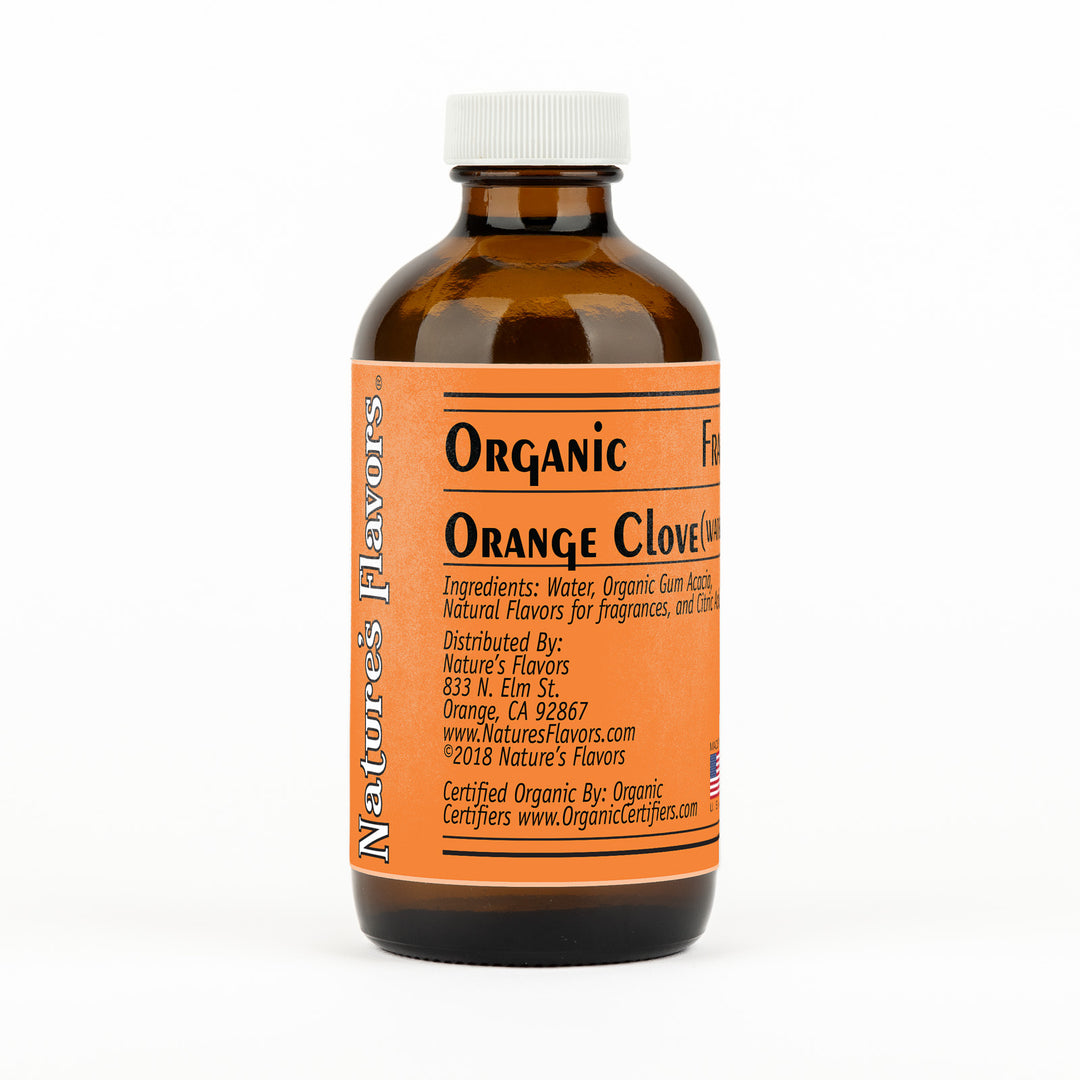Organic Orange Clove Fragrance Emulsion (Water Soluble)