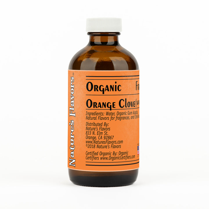 Organic Orange Clove Fragrance Emulsion (Water Soluble)