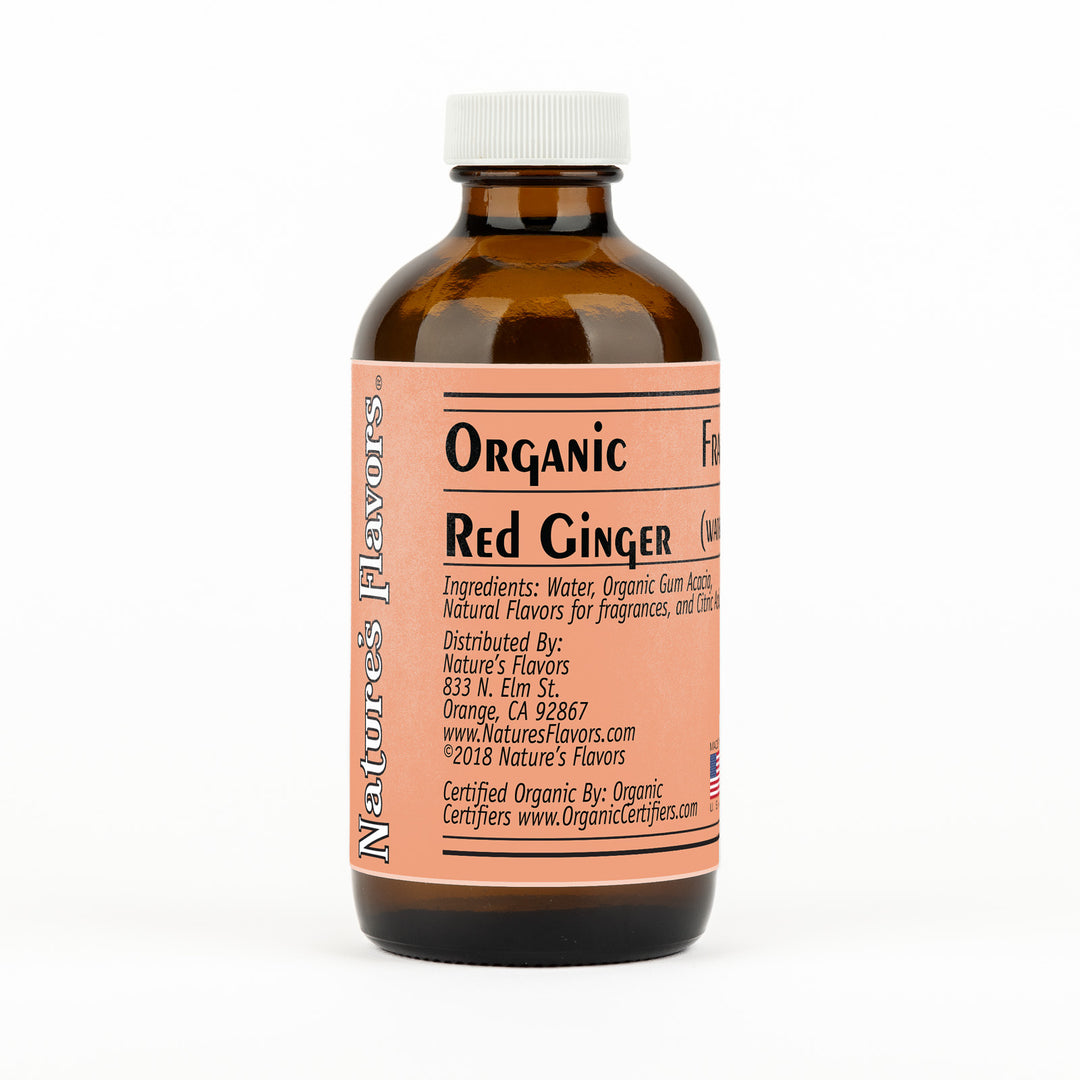 Organic Red Ginger Fragrance Emulsion (Water Soluble)