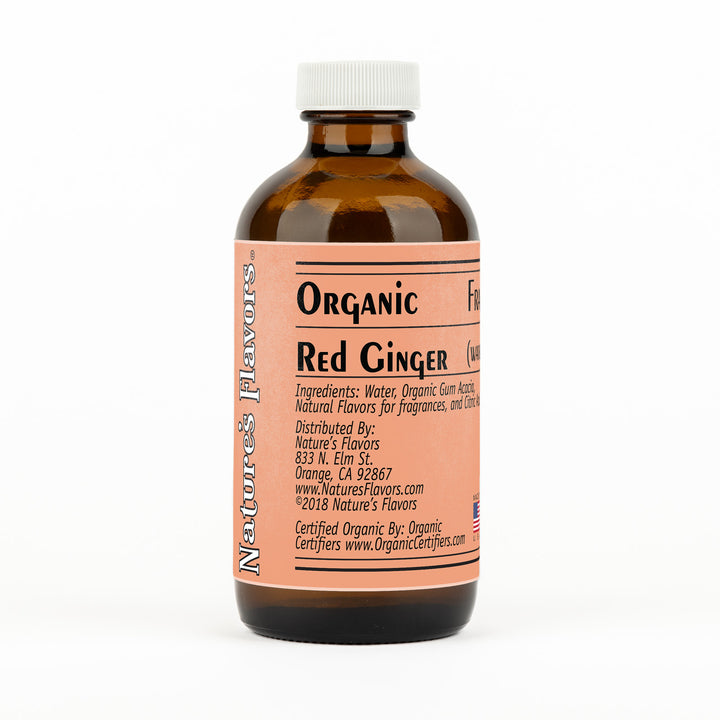 Organic Red Ginger Fragrance Emulsion (Water Soluble)