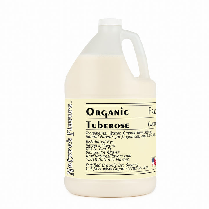 Organic Tuberose Fragrance Emulsion (Water Soluble)