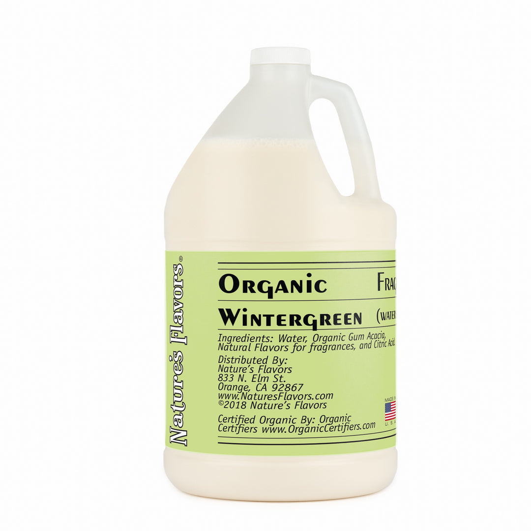 Organic Wintergreen Fragrance Emulsion with Floral Notes (Water Soluble)