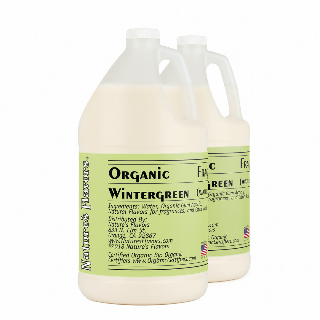 Organic Wintergreen Fragrance Emulsion with Floral Notes (Water Soluble)