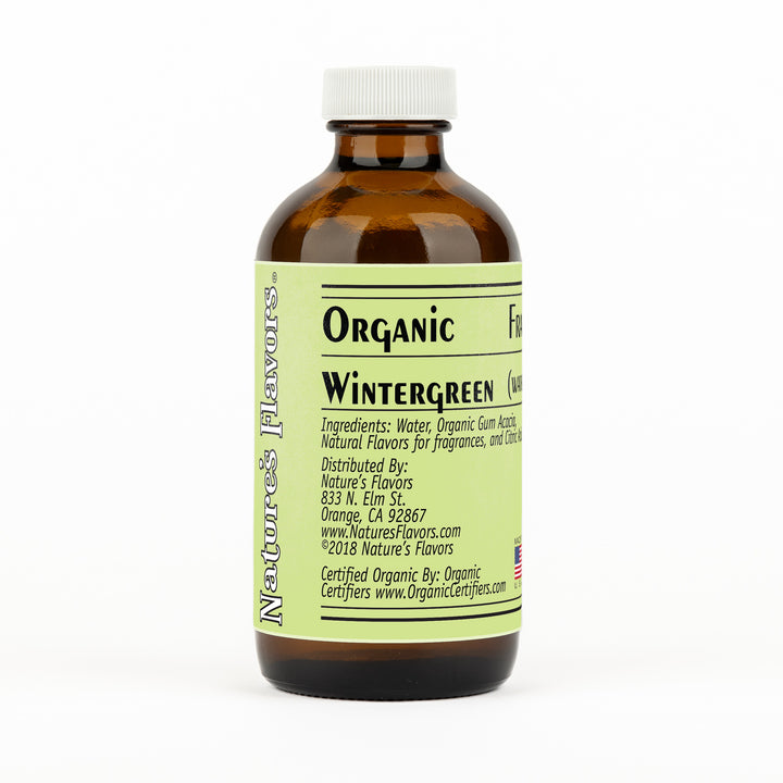 Organic Wintergreen Fragrance Emulsion with Floral Notes (Water Soluble)
