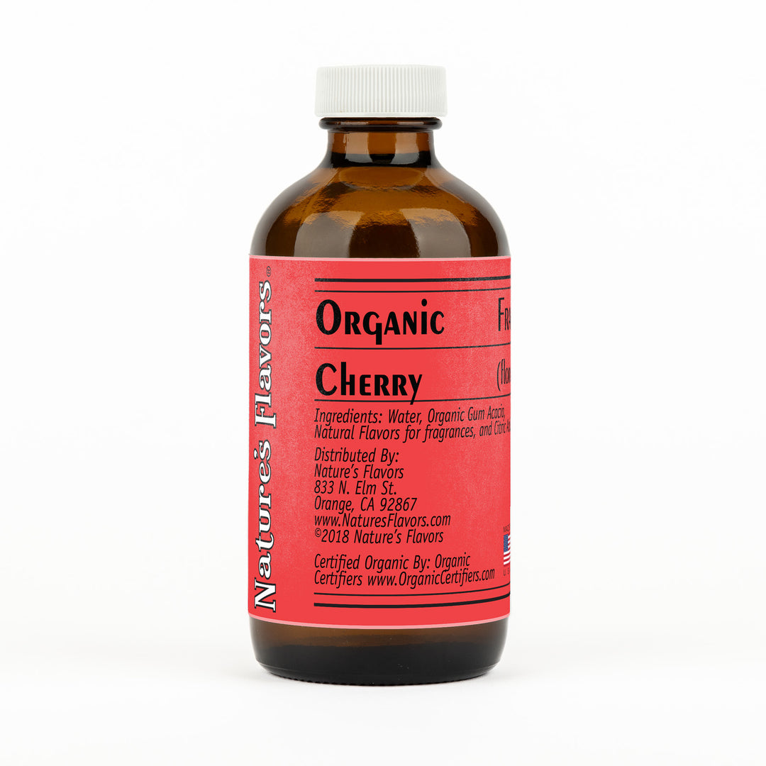 Organic Cherry Fragrance Emulsion with Floral Notes (Water Soluble)