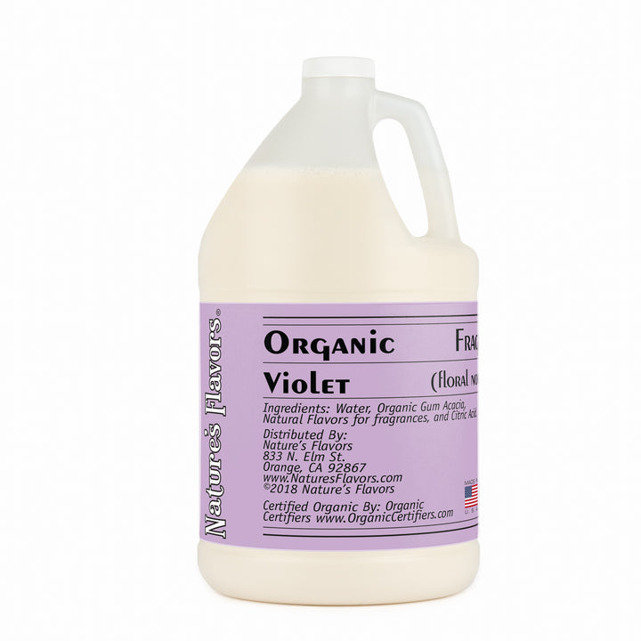 Organic Violet Fragrance Emulsion with Floral Notes (Water Soluble)