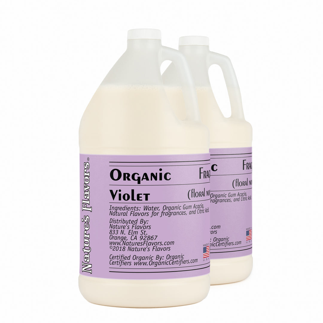 Organic Violet Fragrance Emulsion with Floral Notes (Water Soluble)