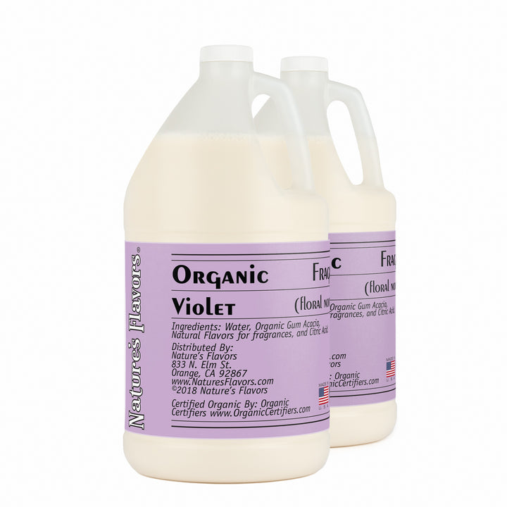 Organic Violet Fragrance Emulsion with Floral Notes (Water Soluble)