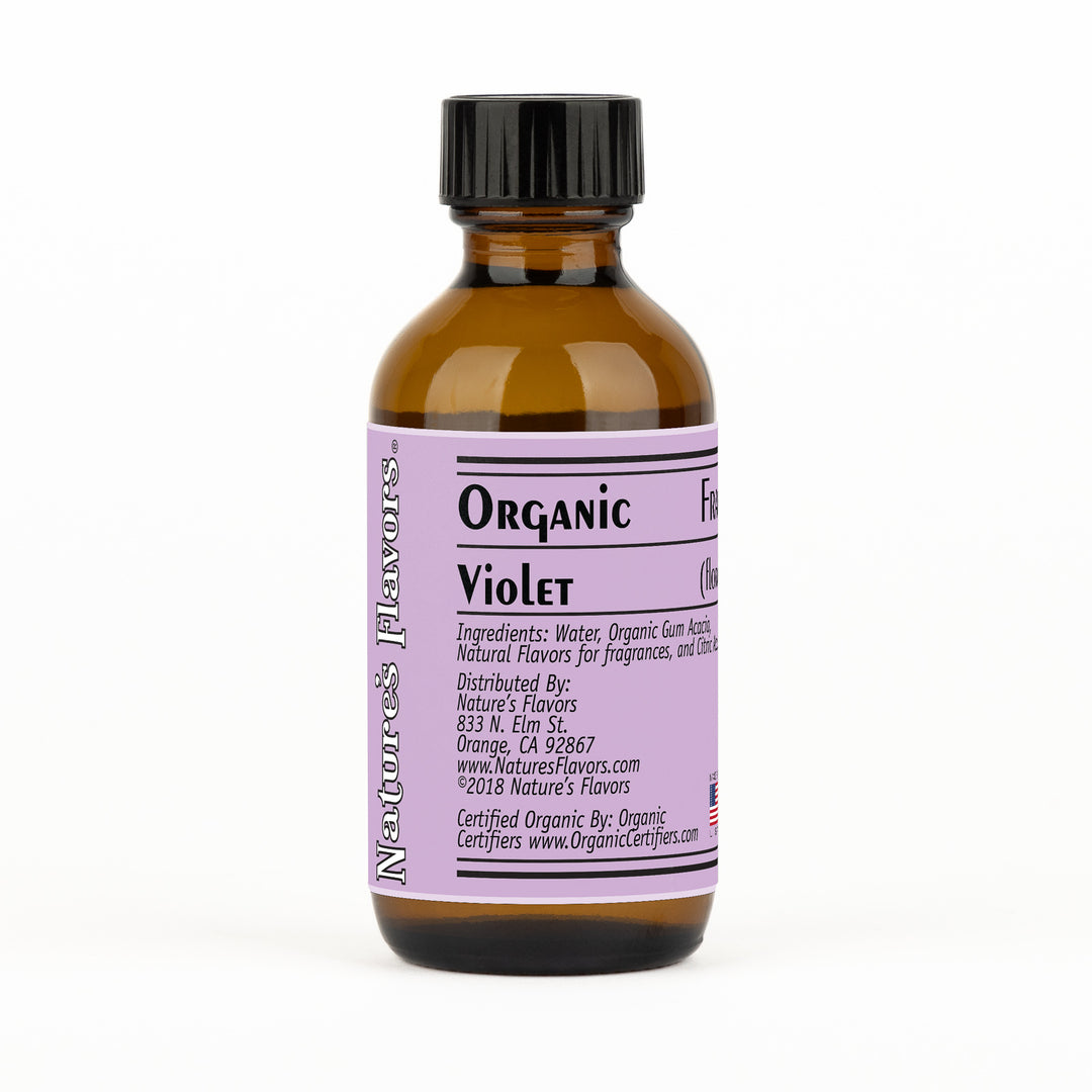 Organic Violet Fragrance Emulsion with Floral Notes (Water Soluble)