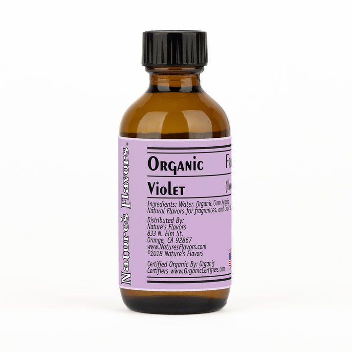 Organic Violet Fragrance Emulsion with Floral Notes (Water Soluble)