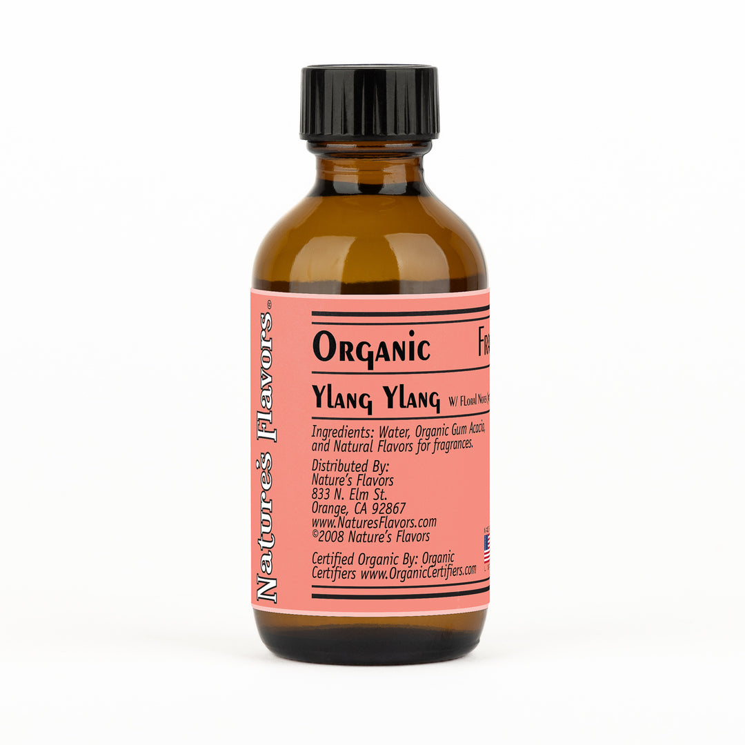 Organic Ylang Ylang Fragrance Emulsion (Water Soluble)