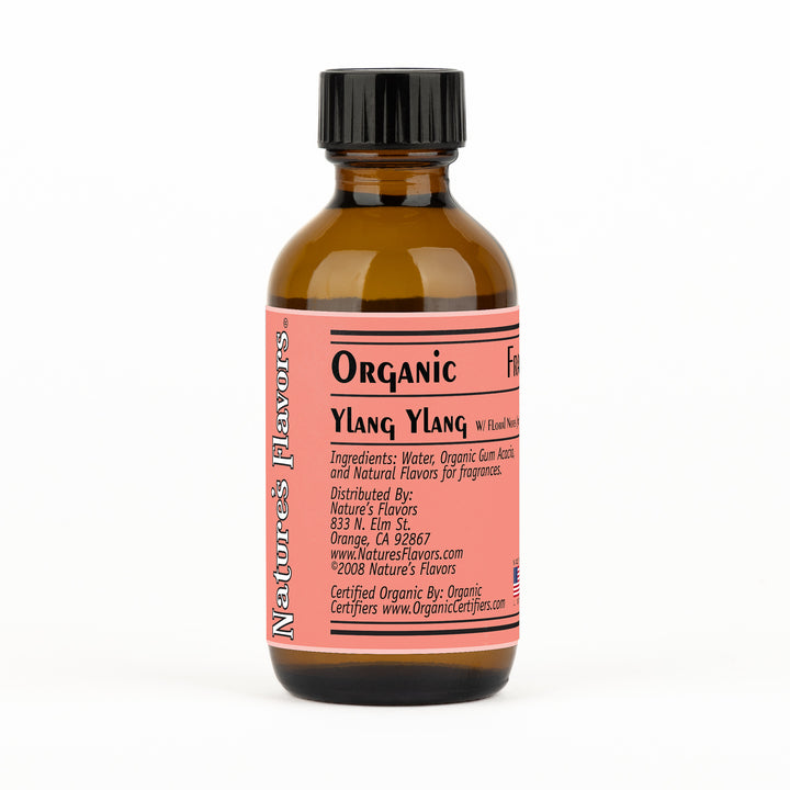 Organic Ylang Ylang Fragrance Emulsion (Water Soluble)