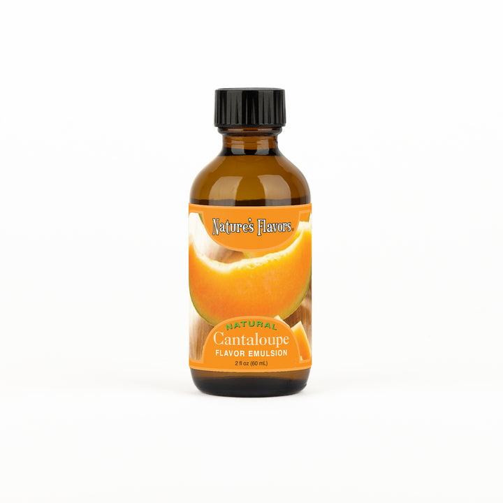 Cantaloupe Flavor Emulsion for High Heat Applications