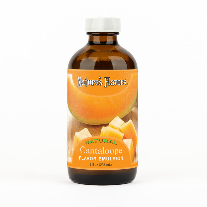 Cantaloupe Flavor Emulsion for High Heat Applications
