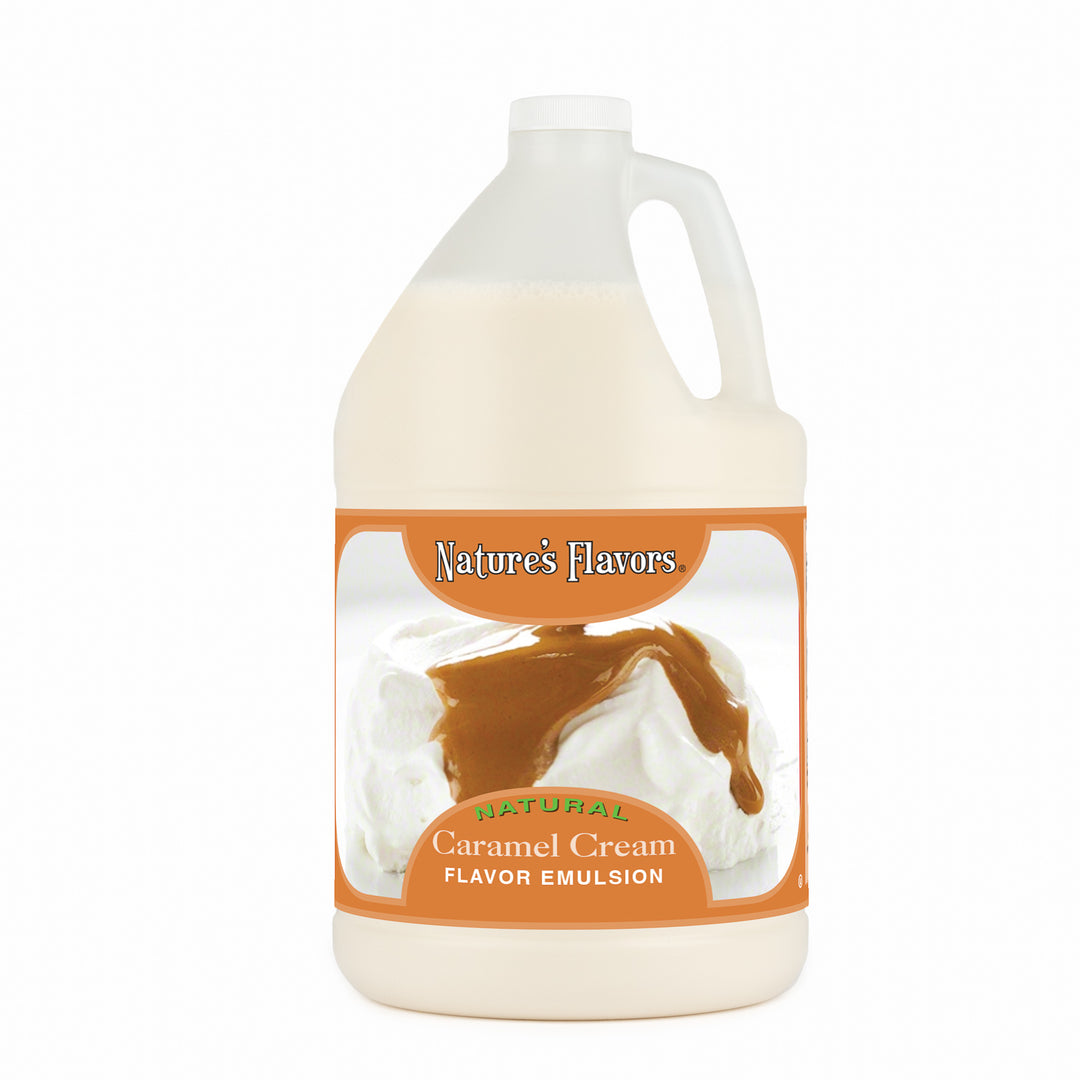 Caramel Cream Flavor Emulsion for High Heat Applications