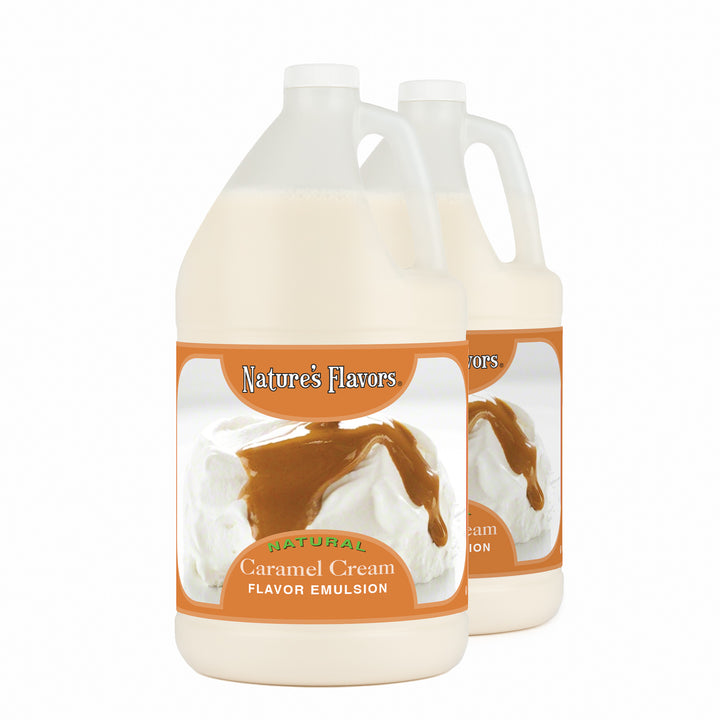 Caramel Cream Flavor Emulsion for High Heat Applications