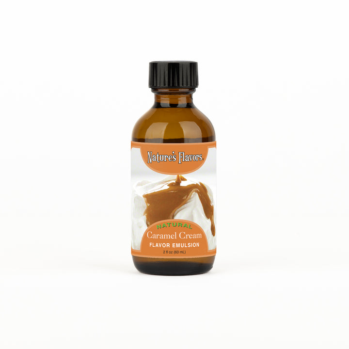 Caramel Cream Flavor Emulsion for High Heat Applications