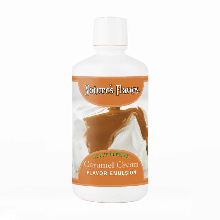 Caramel Cream Flavor Emulsion for High Heat Applications