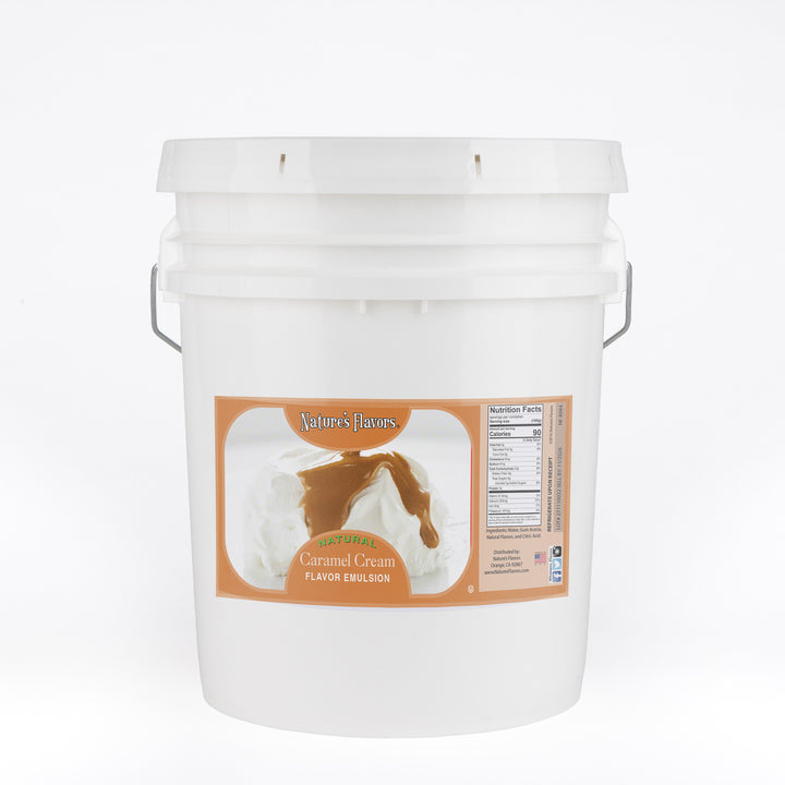 Caramel Cream Flavor Emulsion for High Heat Applications