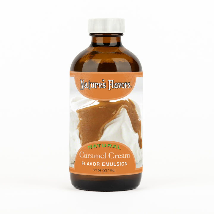 Caramel Cream Flavor Emulsion for High Heat Applications