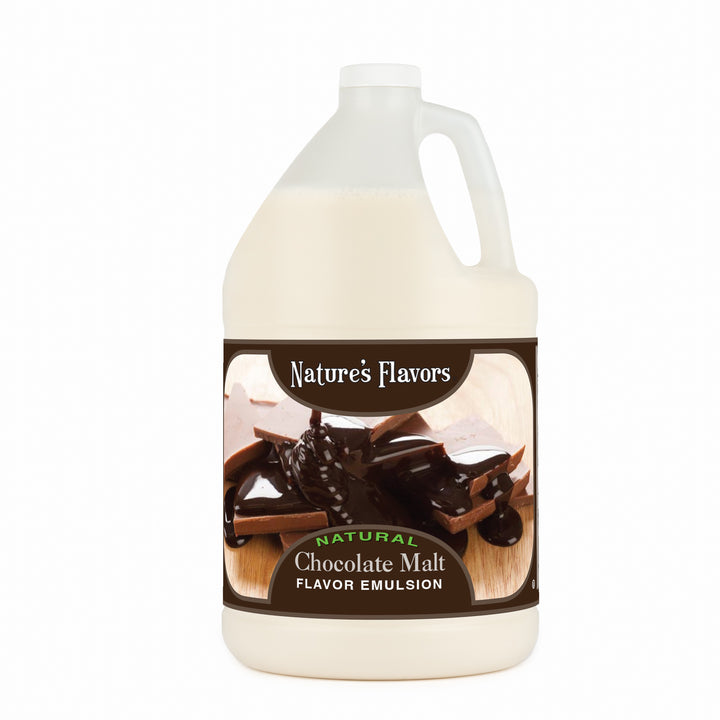 Chocolate Malt Flavor Emulsion for High Heat Applications